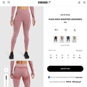 GYMSHARK Flex High Waisted Legging